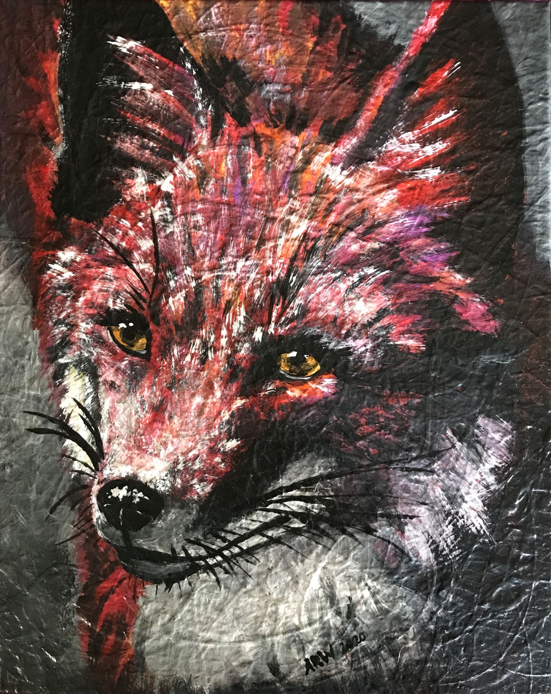 Crimson Fox – Art with a Cause